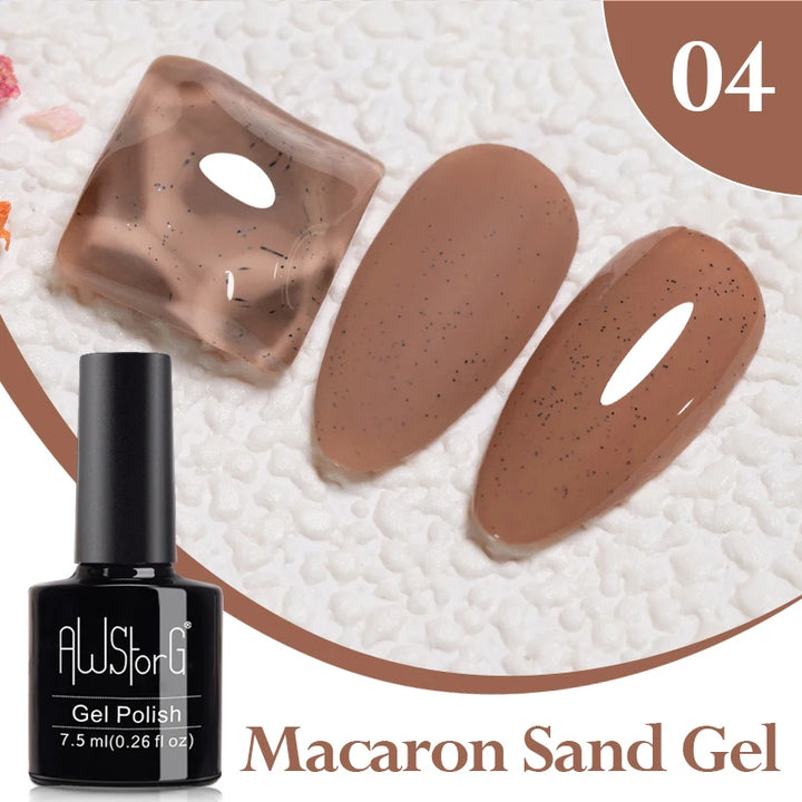 AWStorG 15ML Ace Gel 9-in-1 Nail Glue Gel Nail Polish Thickness Transparent Semi Permanent  Function UV Gel Soak Off Nail Art