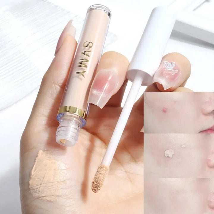 Concealer Foundation Cream Lasting Moisturizing Facial Contour Stick Modify Skin Tone Cover Acne Dark Circles Brighten Makeup