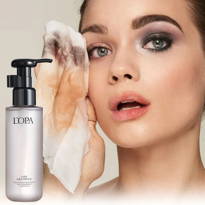 DOPA Camellia Seed Clear and Moisturizing Makeup Remover Oil Eye and Lip Makeup Remover Water deeply cleanses the face