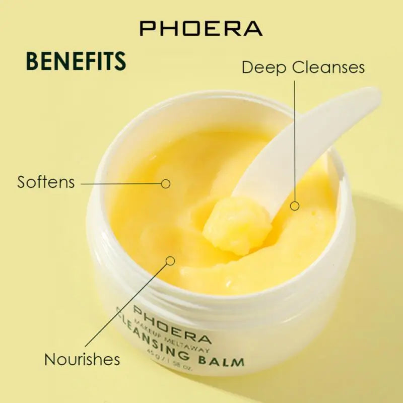 1/2/3 PCS Sweet Orange Oil Makeup Remover Cleansing Balm Gentle Moisturizing Deep Makeup Remover Refreshing Non-Tightening
