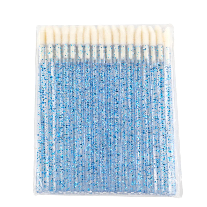 Lanjinglin 5/50 Pcs Lip Brush Reusable Makeup Brushes Lipstick Applicator Wands Eyelashes Extension Tool Beauty Accessories