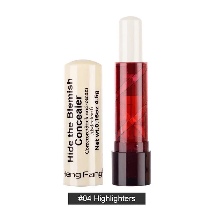 Hot Makeup Face Blush Contour Highlighter Stick Foundation Dark Circles Corrector Bronzer Base Concealer Pencil Face Foundation