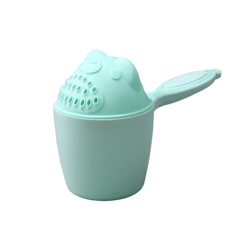 Baby Shampoo Cup Cute Cartoon Bear Toddle Shower Spoons Multifunction Kids Toothbrush Cup Shower Head Washing Hair Cup Bath Tool