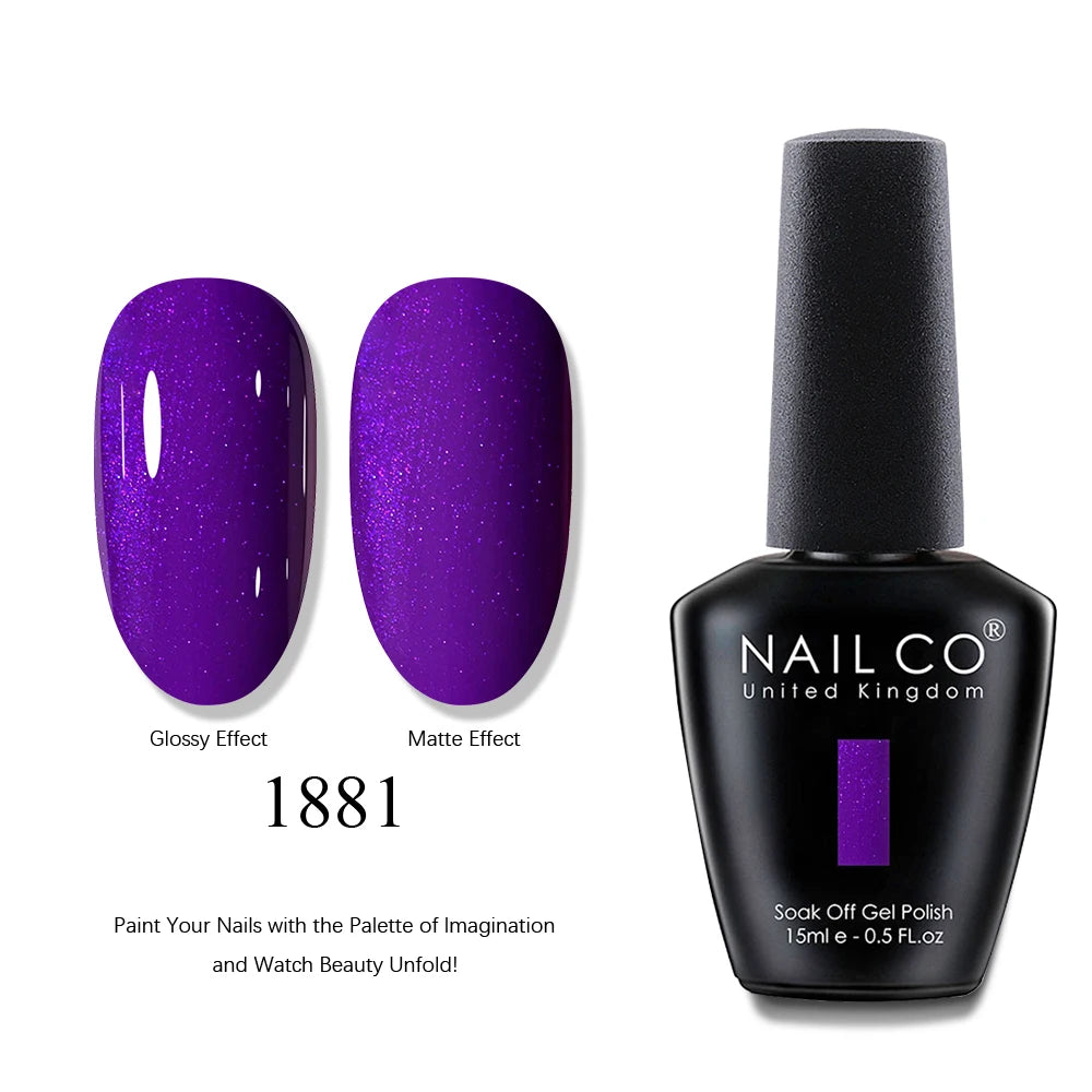 NAILCO Top Coat Base Coat Magic Remover Lacquer UV Color Gel Nail Polish Esmalte Soak Off Semi Permanente Vernis Nails Art Tips