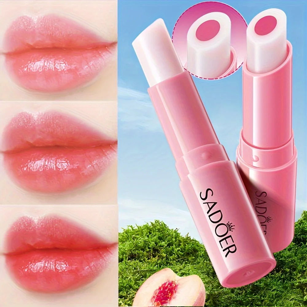 Honey Peach Sandwich Warm Changing Water Lipstick Moisturizing Warm Changing Lipstick 2.5g