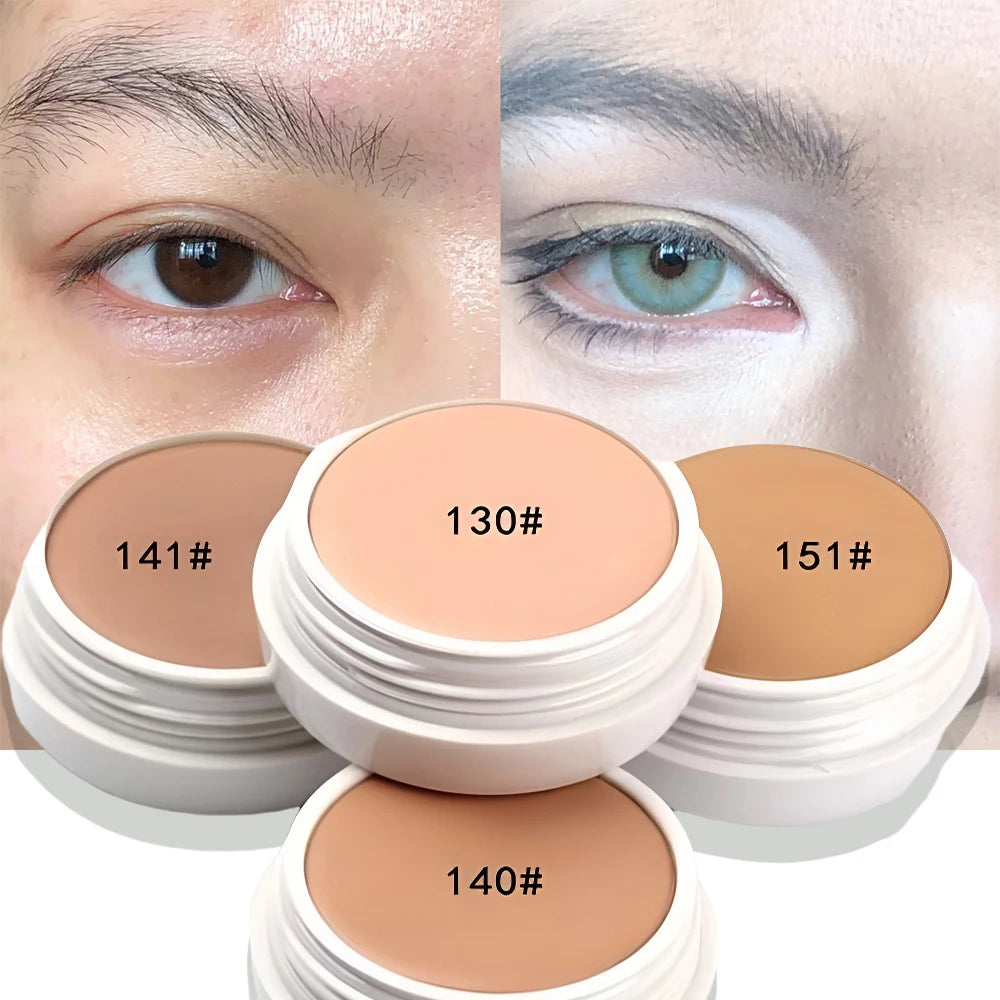 Waterproof Full Coverage Concealer for Tattoos, Scars - Natural Finish Foundation for All Skin Tones & Types Dark Circle Acne