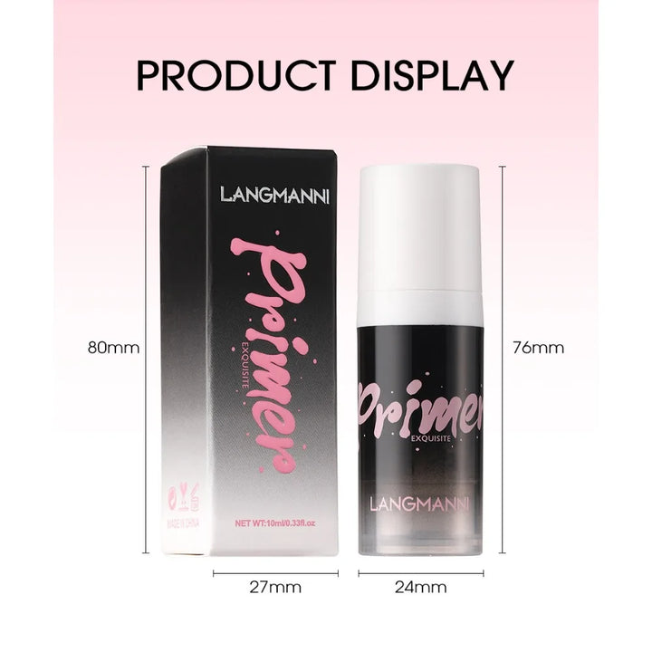 Poreless Face Primer Gel Oil Control Pre Makeup Smooth Skin Moisturizes Transparent Base Foundation Natural Matte Long lasting