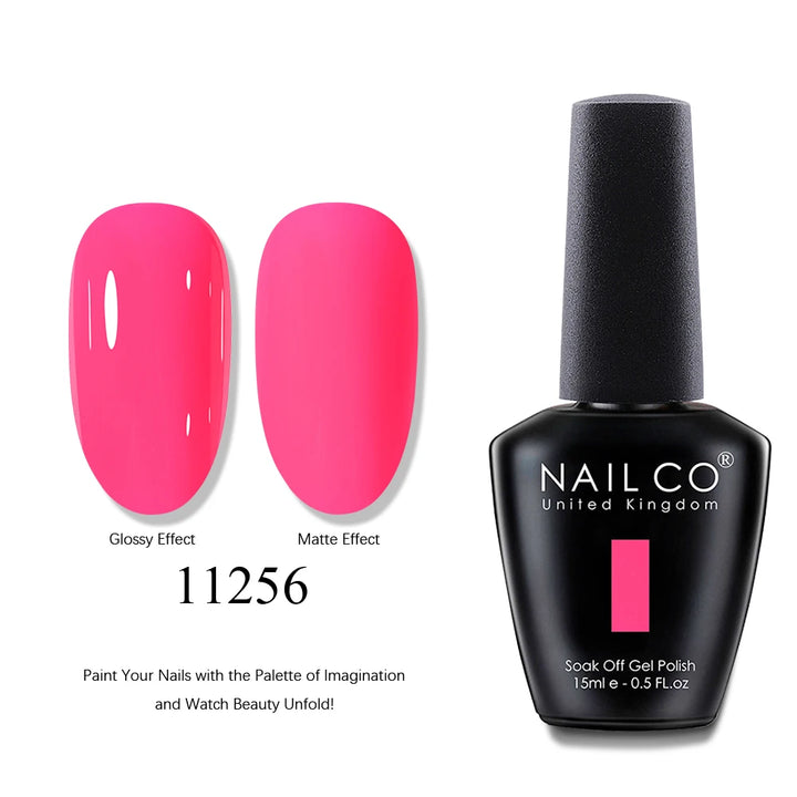 NAILCO Top Coat Base Coat Magic Remover Lacquer UV Color Gel Nail Polish Esmalte Soak Off Semi Permanente Vernis Nails Art Tips