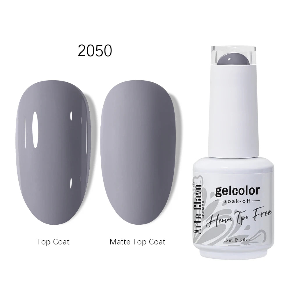 Arte Clavo 15ml HEMA TPO FREE Gel Nail Polish Pink Hybrid Nail Manicure Semi-permanent Enamels Varnish For UV LED Nails Supplies