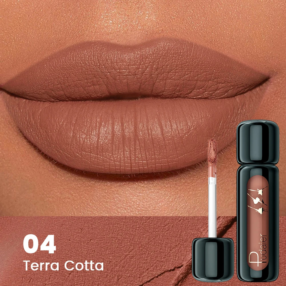 1PC Matte Velvet Lip Gloss, Long Lasting Waterproof Non-Stick Lip Mud, Smooth Lip Makeup Gift for Women, Mother’s Day Gift