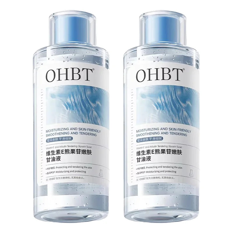 OHBT Vitamin E Arbutin Face Toner 500ml, Antioxidant Reduce Fine Lines VE Toner, Moisturizing Alleviate Nourish Glycerin Liquid