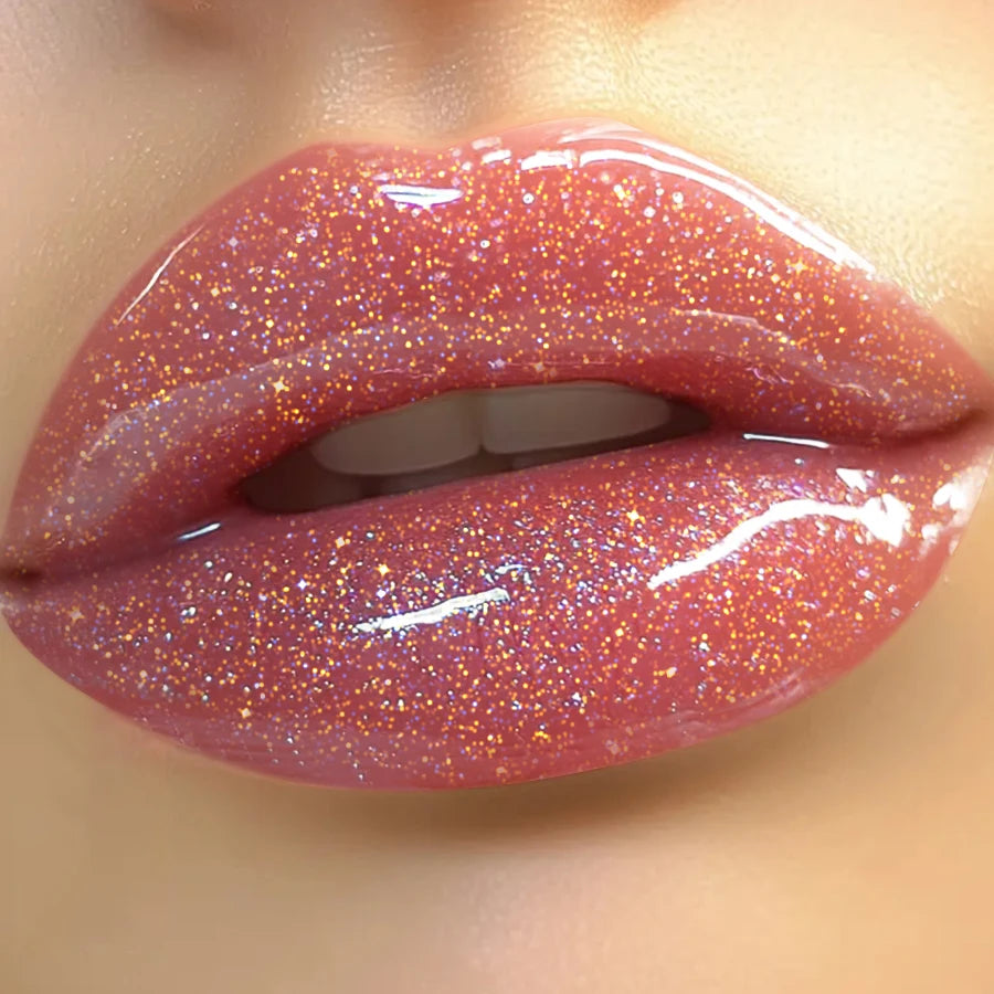 8 Colors Moisturizing Lip Gloss Shimmer Glitter Long Lasting Lip Oil Gloss Care the Lips Korean Makeup Gifts Pink Plumping Lips