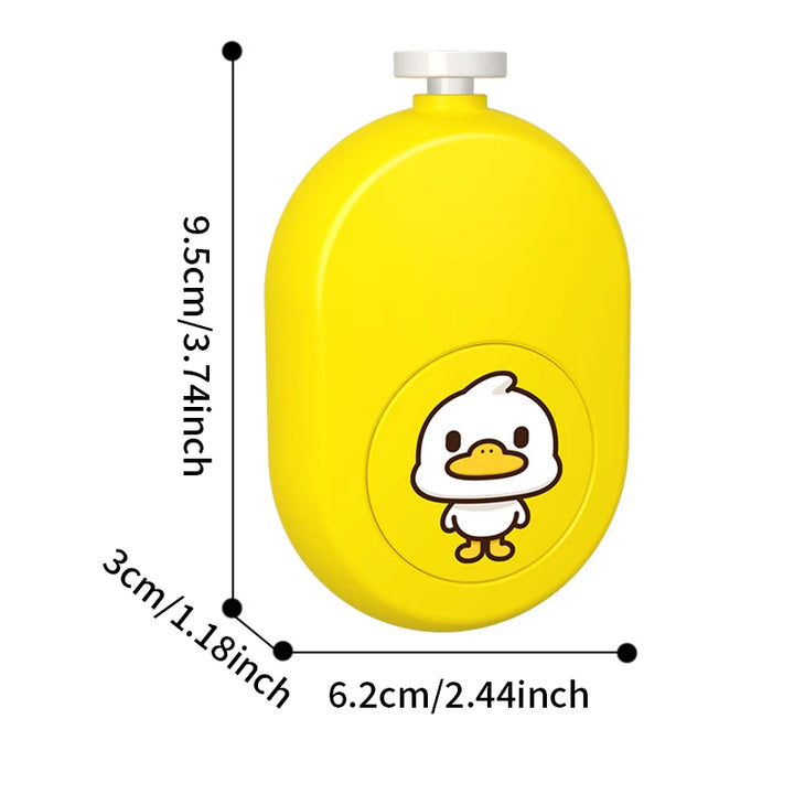 Ultra Quiet Electric Nail File for Babies & Kids, Gentle Polisher Grinder with LED Light, Safe for Newborns, Adult Use Too