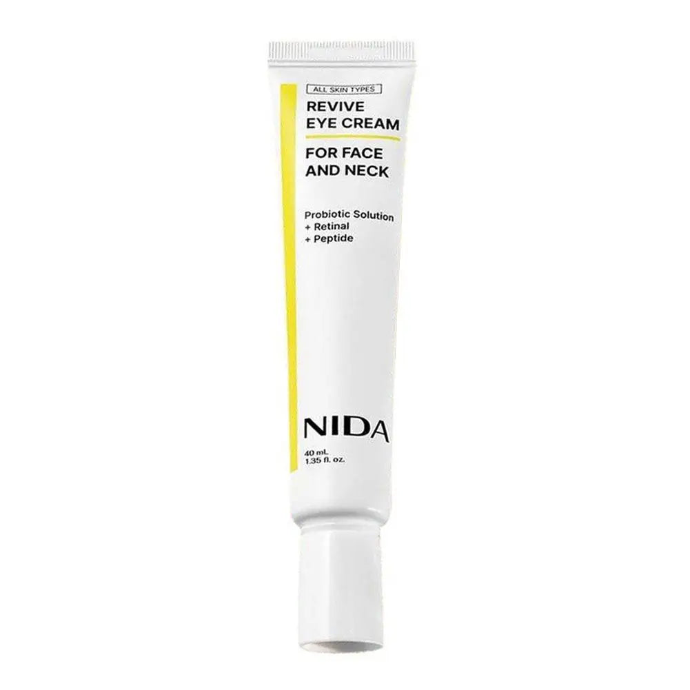 NIDA Facial Serum Eye Cream Set Peptide Propolis Skin Renewal Retinol Revitalizing Brightening Firming Daily Skincare Combo
