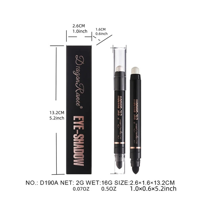 Eyeshadow Pen, Pearlescent Eyeshadow, Versatile, One-Touch Application, Non-Smudging, Waterproof Eyeshadow, High-Gloss, Delicate, Silky, Shimmering Liquid Eyeshadow