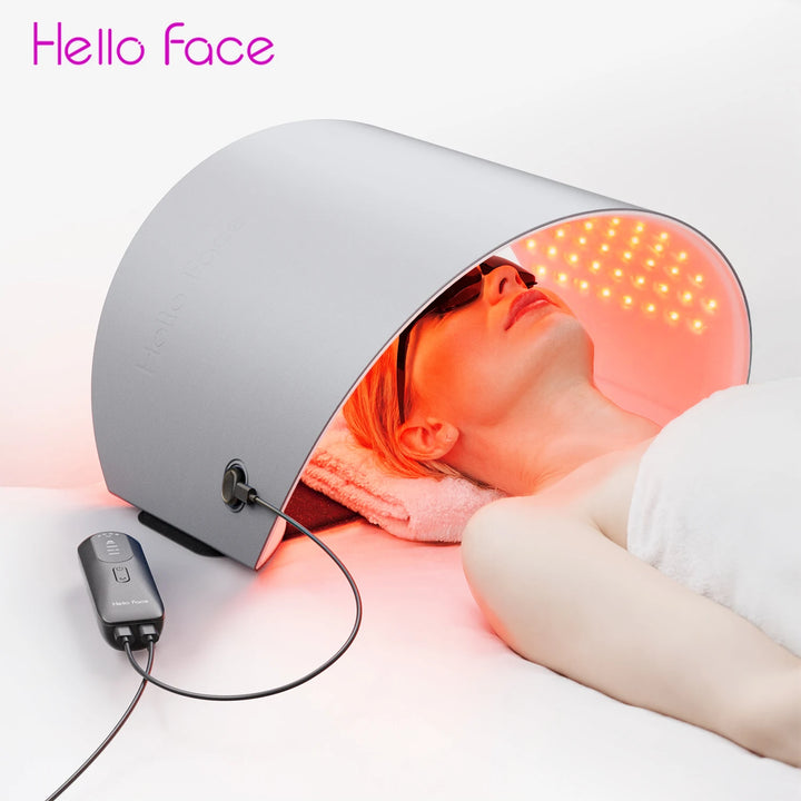 Hello Face L6 510K Red Light and infrared Therapy Mask 720 LED Chips Panel Facial Body Skin Rejuvenation Home Care Salon Device