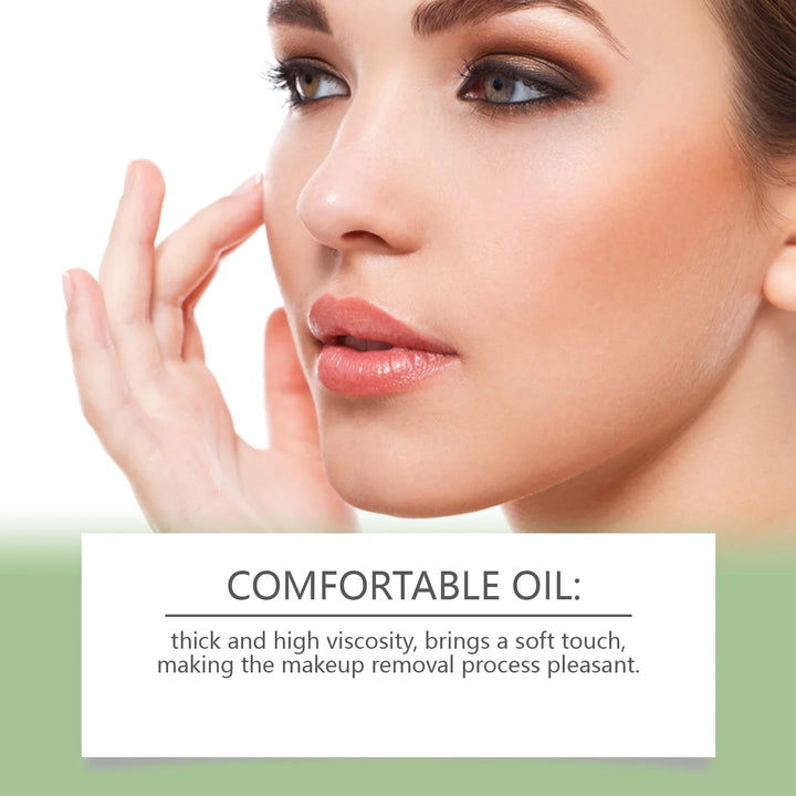 Green Tea Cleansing Oil Refreshing Oil Control Soothing Skin Exfoliation Moisturizing Face Makeup Remover Oil Skin Care 100ml