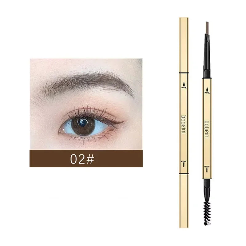 Waterproof Eyebrow Pencil, Eyebrow Pencil For Beginner, Extremely Fine Double-headed Eyebrow Pencil, Durable And Long Lasting