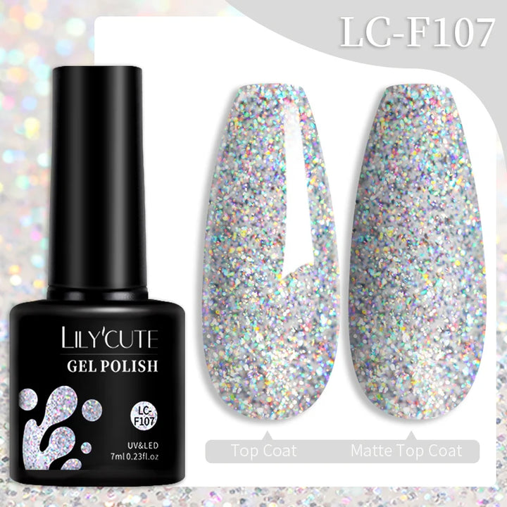 LILYCUTE 7ml 9D Cat Magnetic Gel Nail Polish Iridescent Magnet Semi Permanent Soak Off UV LED Manicure For Nail Art Gel Varnish