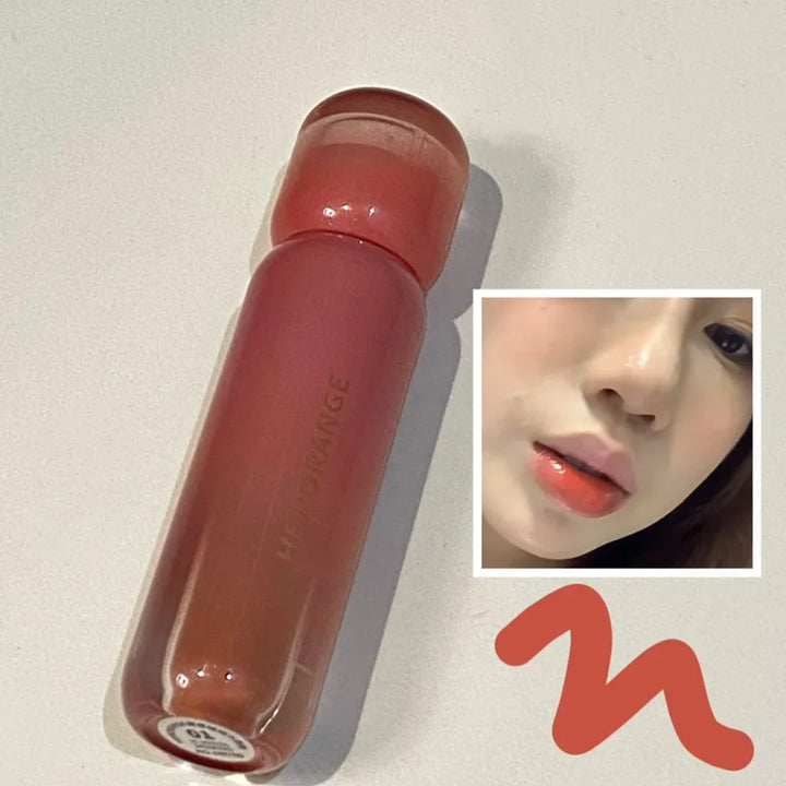 Smoked Grape Purple Red Lip Glaze Mirror Water Lip Gloss Moisturizing Liquid Lipstick Clear Tint Women Korean Makeup Cosmetics