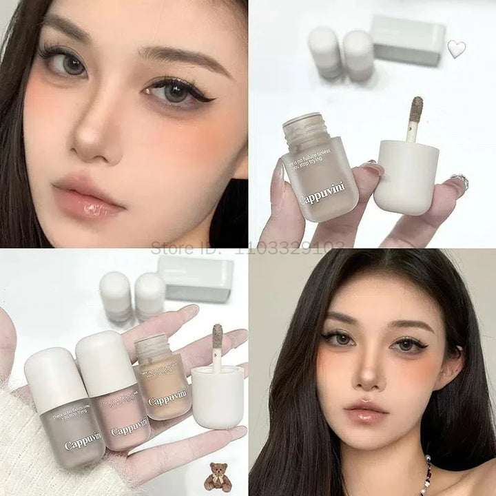 Grey Brown Facial Contour Shadow Cream Natural Nude Makeup Liquid Contouring Stick 3D Nose Shadow Brightening Bronzers Cosmetic