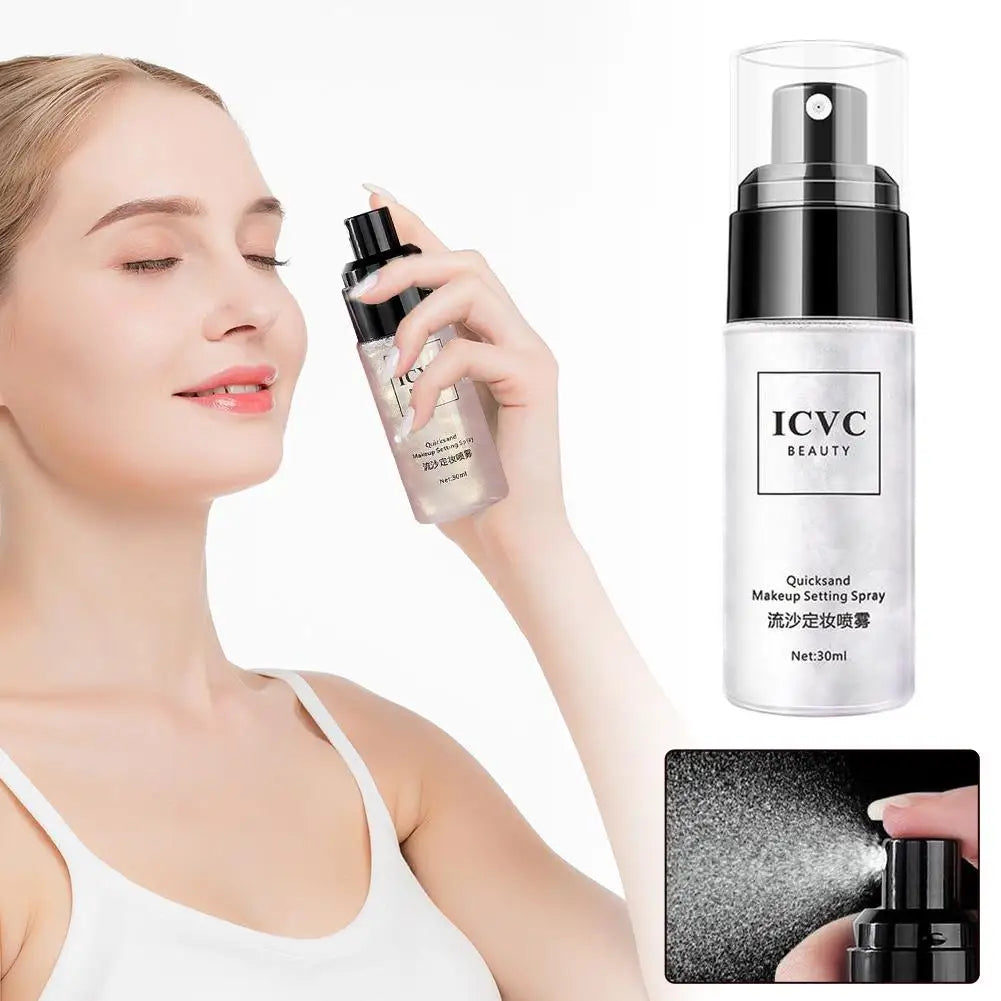 30ml Makeup Setting Spray Moisturizing Lotion Hydrate Oil Control Long-lasting Natural Matte Refreshing Quick Fixer Cosmetics