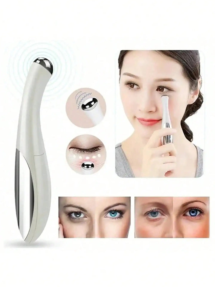 2026 Electric Eye Massager Vibration Wrinkle Anti-Ageing Eye Massage  Face Eye Care Pen Battery version（Batteries not  included）