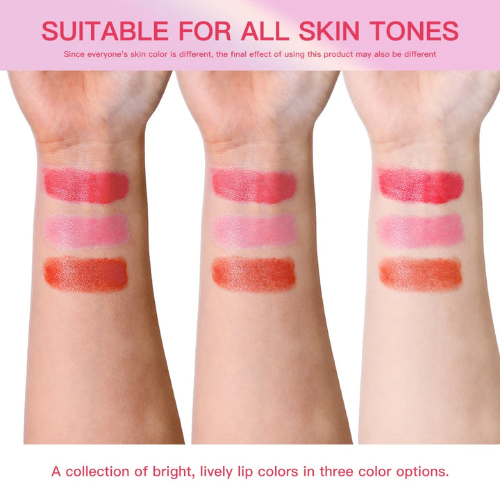 Glass Tinted Lip Balm Light Cherry Red Orange Glow Moisturizing Vegetarian Lip Balm With Bright Clear Color Korea Lip Cosmetics