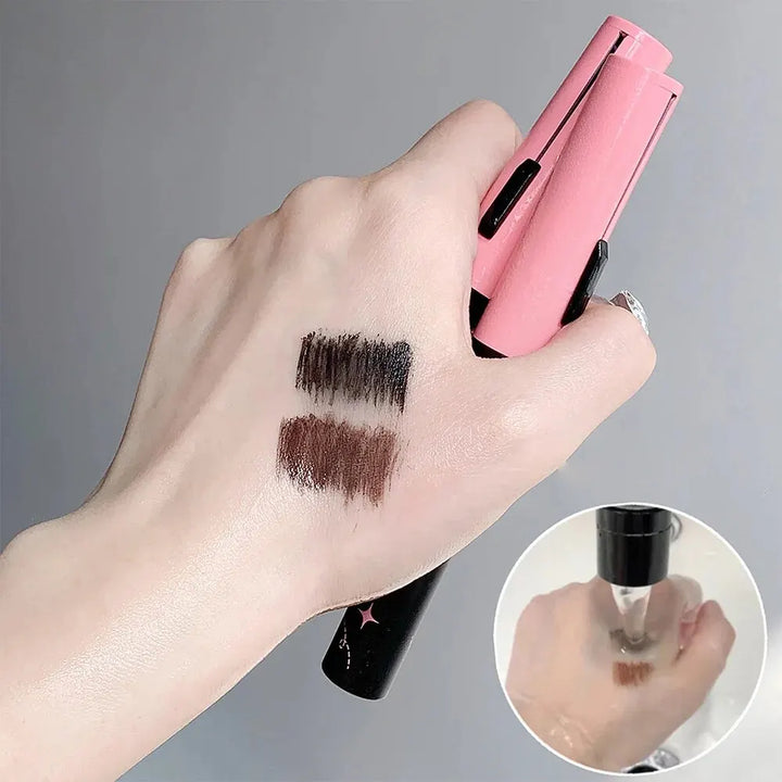 Double-ended Charming Long Mascara Gegebear Natural Curling Long-lasting Waterproof and Sweat-proof Eyelash Primer