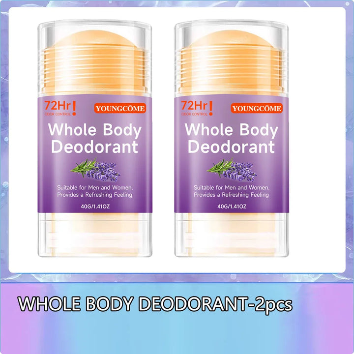 Whole Body Deodorant set Peach Deodorant Underarm Removal For Women Man Honey Peach Stick Deodorant Stick for Gym & Daily Use