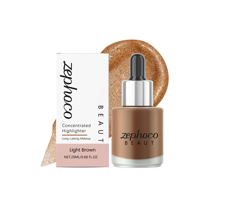 Concentrated Highlighter Liquid Enhance Skin Radiance Refined Makeup Effect Easy Application Suitable Daily Facial Makeup