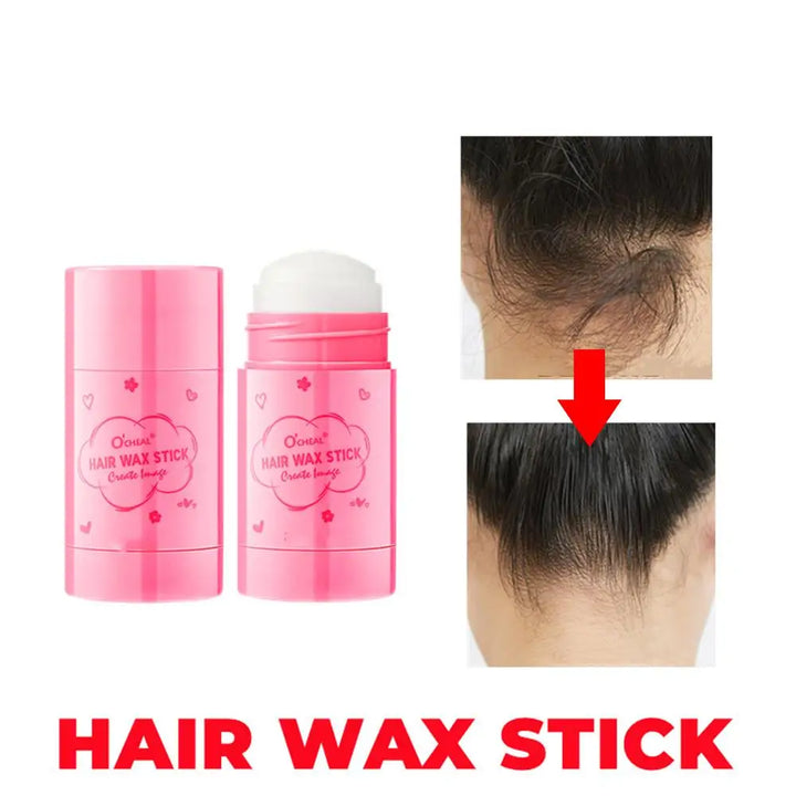 40g Professional Hair Wax Stick Shattered Hair Finishing Cream Broken Repair Styling Smooth Artifact Non-Greasy Gel Loose Hair