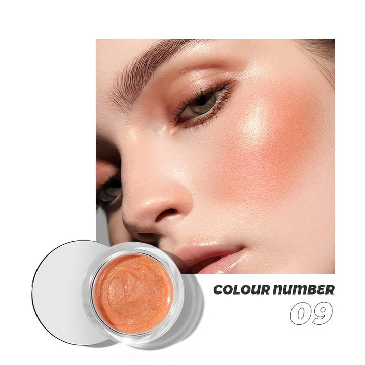 9 colors of liquid highlighter, waterproof  and not easy to fade, multi-functional, cheeks & eyes & face & lips & body
