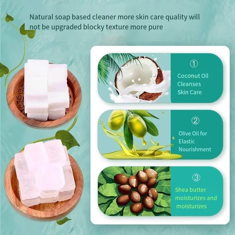 Handmade Soap DIY Material Pack Homemade Breast Milk Fragrance Soap Mold Making Tools Vegetable Oil Soap Set