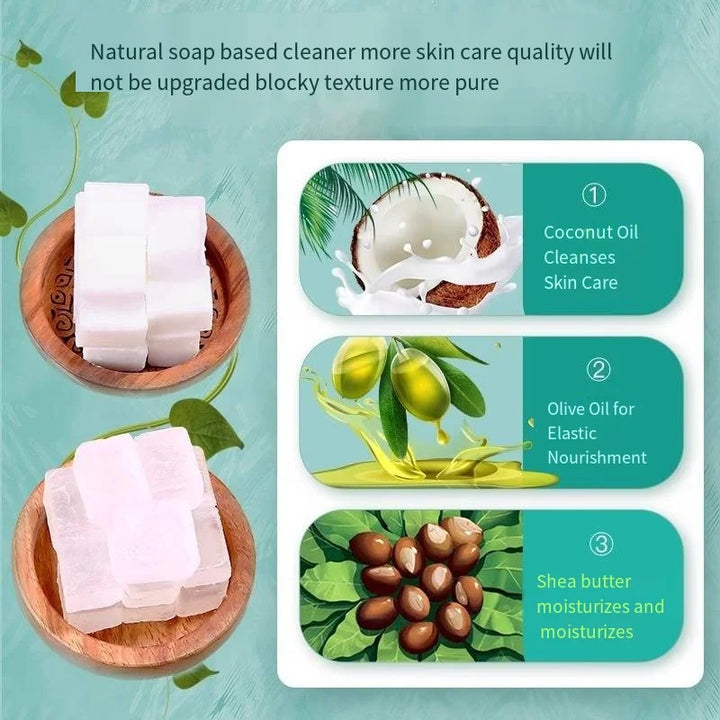 Handmade Soap DIY Material Pack Homemade Breast Milk Fragrance Soap Mold Making Tools Vegetable Oil Soap Set