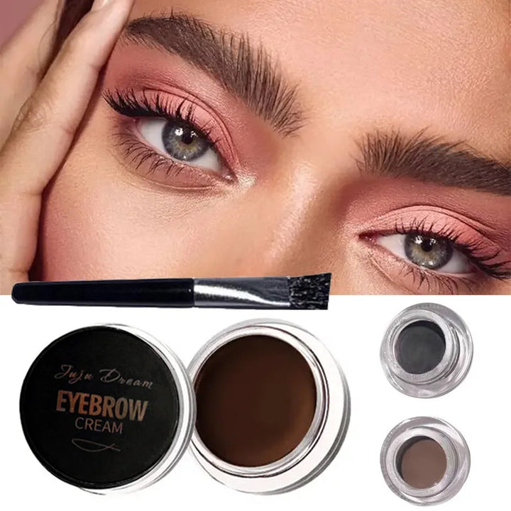 2 color Wild Eyebrow Styling Eyebrow Cream Styling Eyebrow Gel Soap Wax brown black Eyebrow Cream
