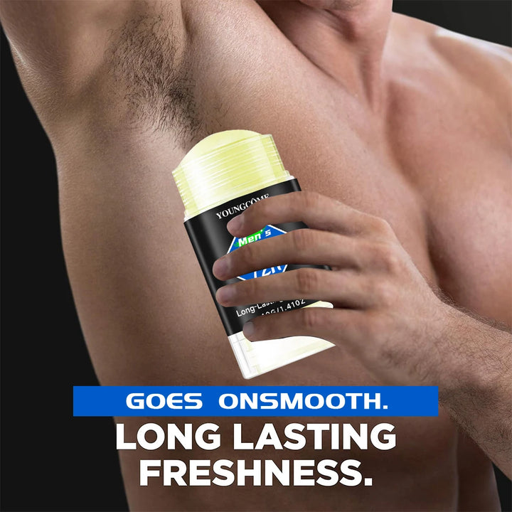 Men Deodorant Stick Anti Sweating Keep Drying Lasting Fragrance Remove Armpit Odor Underarm Refresh Sticks Antiperspirant 1/6pcs