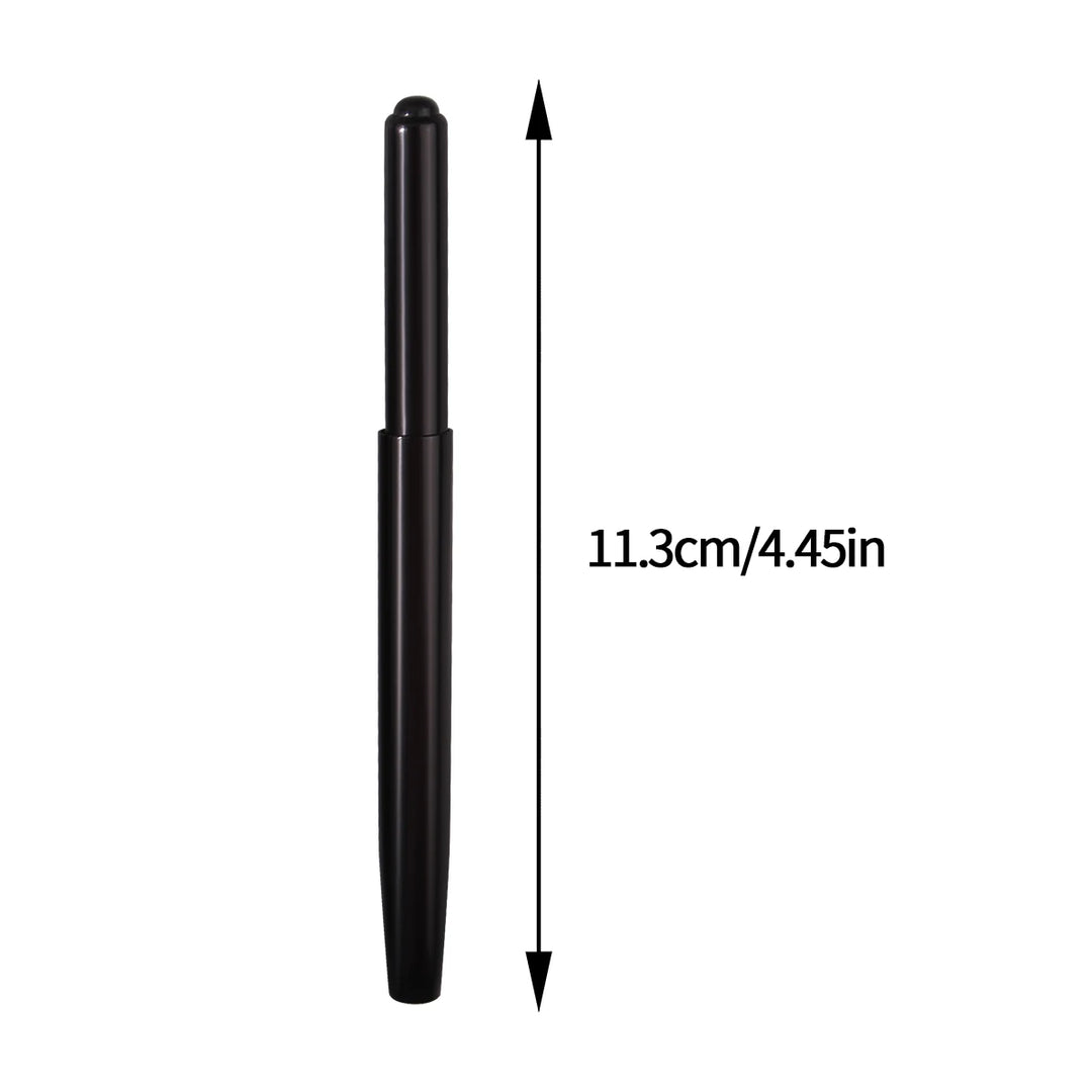 2PCS New portable retractable soft bristle lip brush with lid, makeup special lipstick brush, multi-functional beauty tool