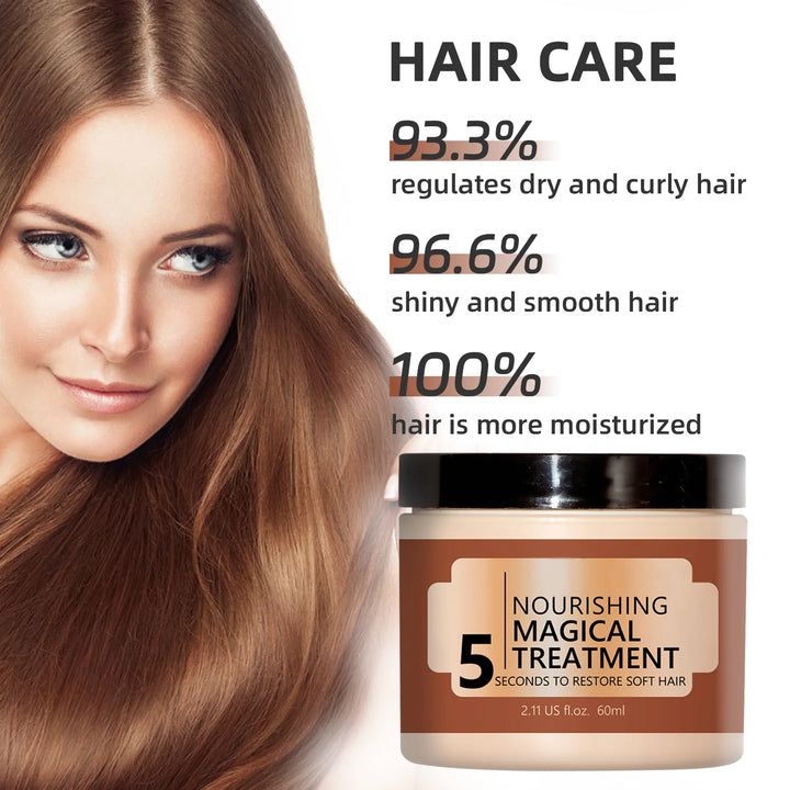 Magical Hair Mask Smooth Hair Care Cream Repair Dry Frizz Damage Keratin Treatment Masks Deep Moisturize Nourishing Hair Care