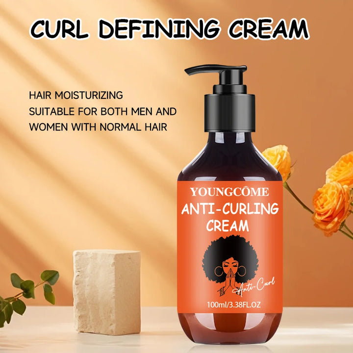 Moisturizes and Defines Curls, Perfectfor Dry and Frizzy Hair,Suitable for  men and women-100ml Curly Hair Styling Lotion