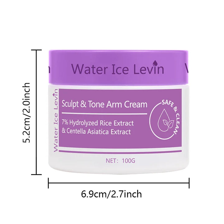 Arm Sculpting Cream: Visible Tightening & Smoothing - Shea Butter Hydration | Non-Greasy