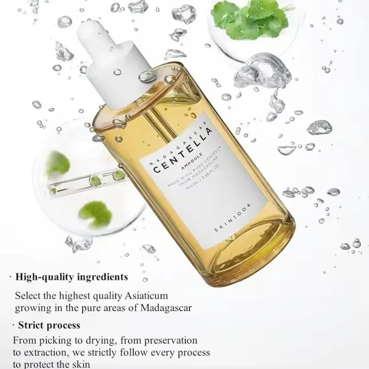 Skin1004 Madagascar Centella Asiatica Ampoule Facial Serum Moisturizing Brightening Oil for Face Care Hydrating Skincare