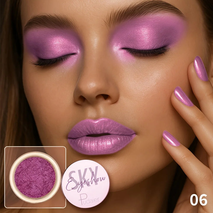 Glitter Sparkle Eyeshadow-Shiny and high-gloss eyeshadow, easy to apply, with high color rendering, Festival parties