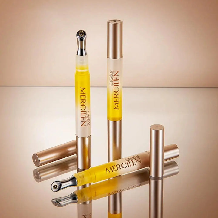 1/2/3PCS Crystal Rolling Ball Lip Oil Moisturizing Hydrating Lip Care Lip Tint Lip Balm, Long Lasting & Nourishing Plumper Lip G