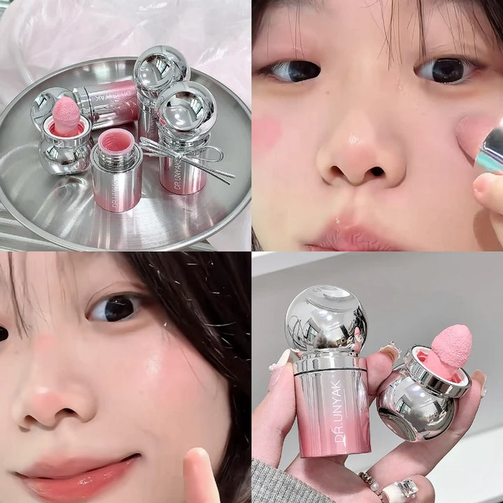 Liquid Blusher Peach Jelly Color Powder Rendering Moisturizing Long-lasting Beauty Expands Contracts Cheek Face Blush Makeup
