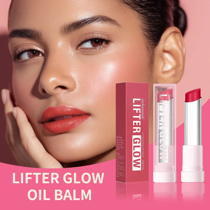 Lifter Glow Lip Oil Balm Deep Nourishing Smooth-melt Texture Glossy Glazed Lip Effect Moisturizing Lip Balm Natural Lip Makeup