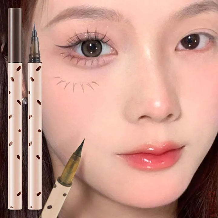 Eyeliner Liquid Pencil Eyelash Pencil Is Delicate And Thin  And The Pen Head Is Smooth And Not Easy To Smudge Eyeliner Pen