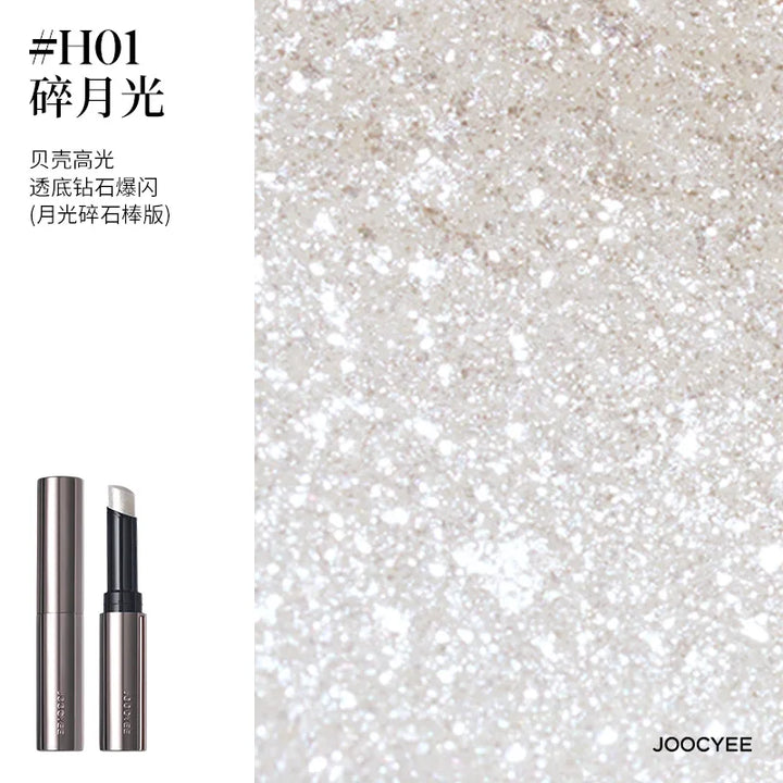 Joocyee Diamond Highlight Stick Brightens The Eyes Pearl Light Burst The Face And The Natural Highlighter Concealer Bronzer