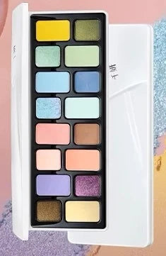 Qianyan Cheeryep 16 Color Eyeshadow Palette Glitter Chamelon Matte Pearlescent Flash Plate Cowherd Sequins