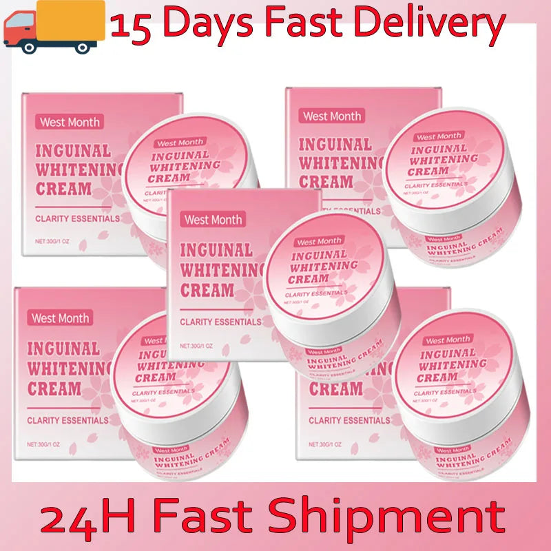 Niacinamide Body Whitening Cream For Underarm Bleaching Armpit Lightening Intimate Area  Moisturizer Korean Skin Care Product